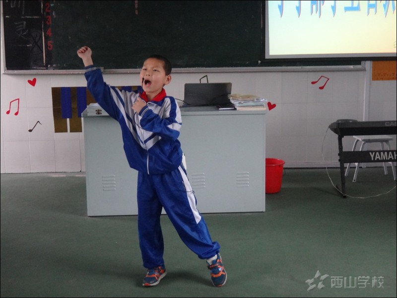 福建西山学校小学部音乐组开展学生唱歌比赛